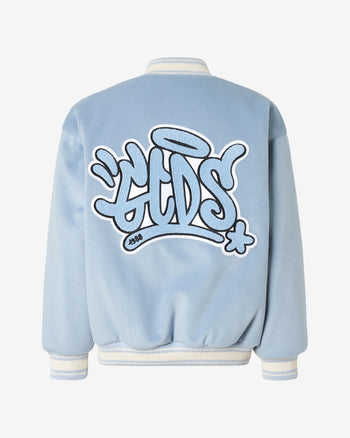 Graffiti-Logo Varsity Bomber