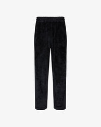 Gcds Velvet Track Pants | Men Trousers Black | GCDS®