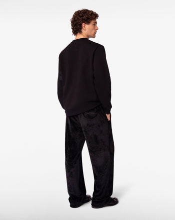 Buy Studiofit Solid Black Track Relaxed Fit Track Pants from Westside