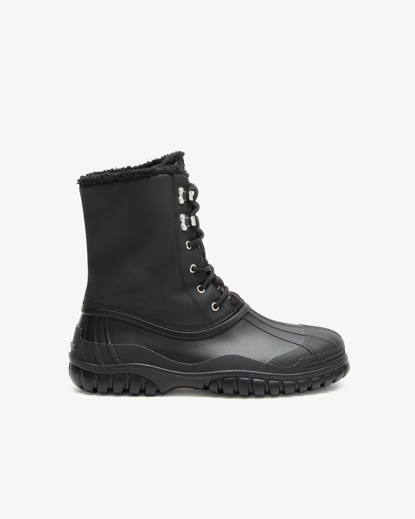 Boots | Black Monogram Snow : Unisex Boots GCDS®