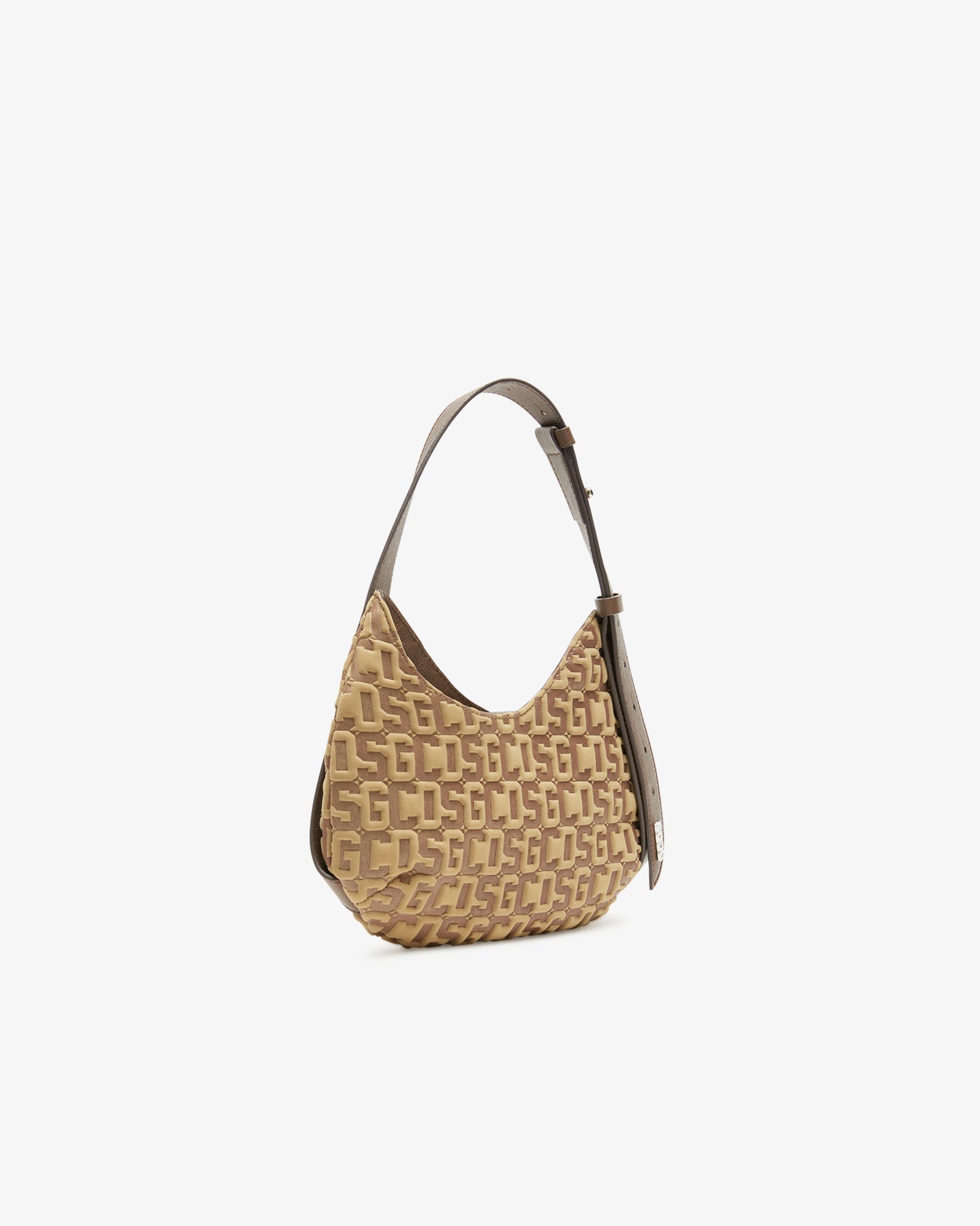 Comma Gcds Monogram Small Twist Bag : Women Bags Brown