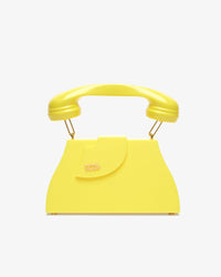 Call Me Comma Regular Bag | Women Bags Yellow | GCDS®