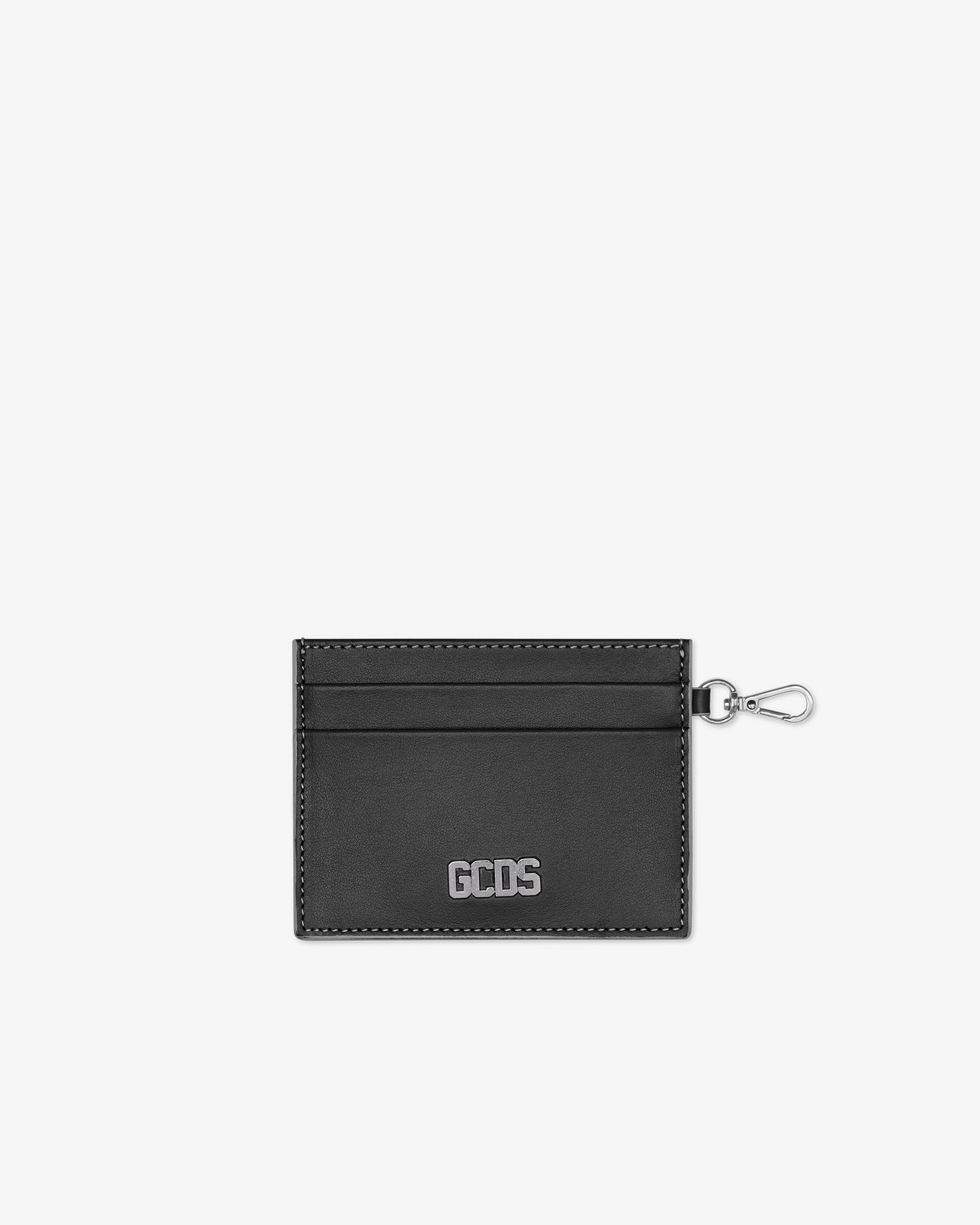 Comma Card Holder : Unisex Small Leather Goods Black