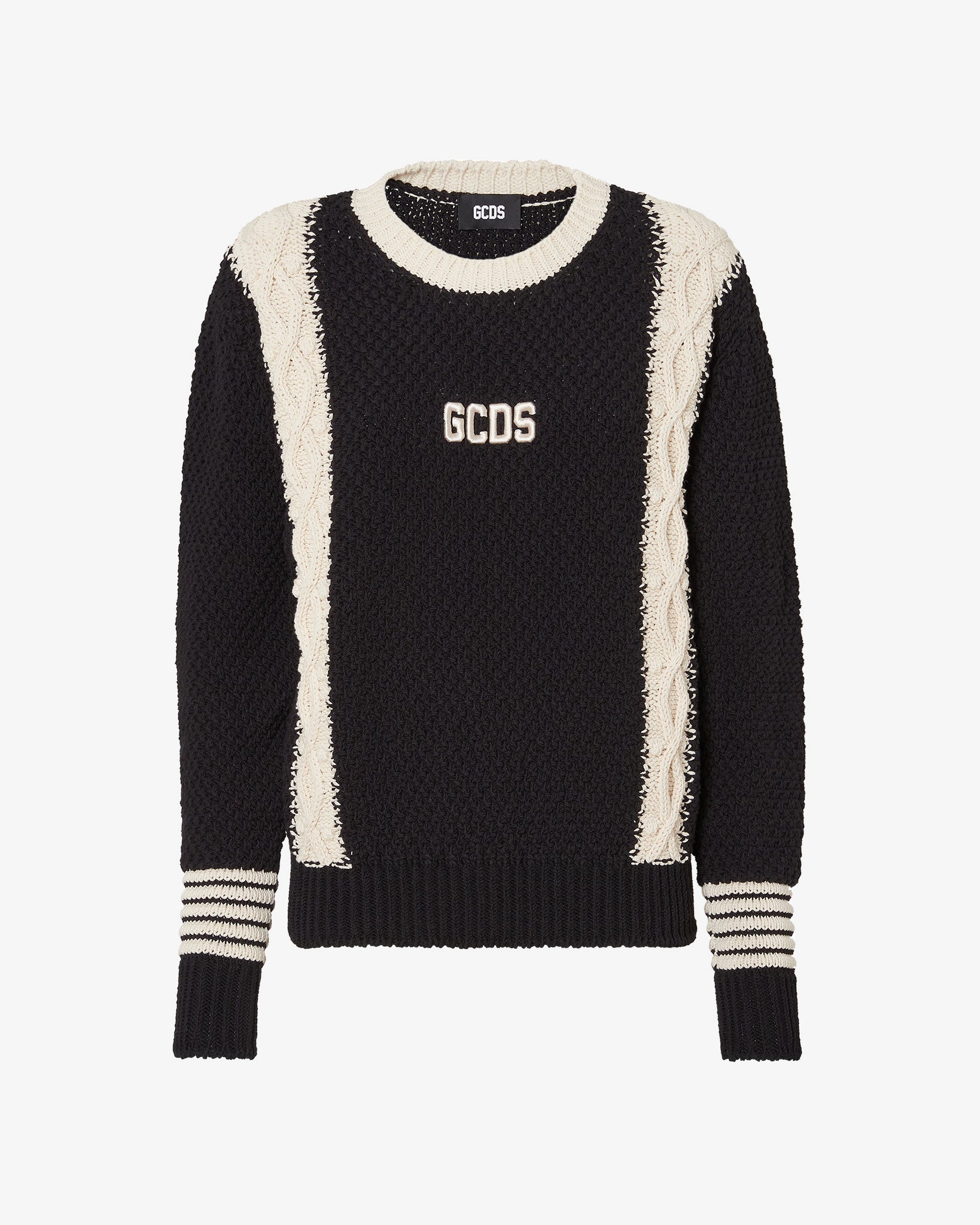 Bling Sweater : Women Knitwear Black | GCDS®