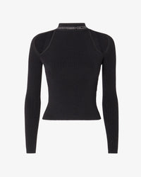 Bling Sweater | Women Knitwear Black | GCDS®