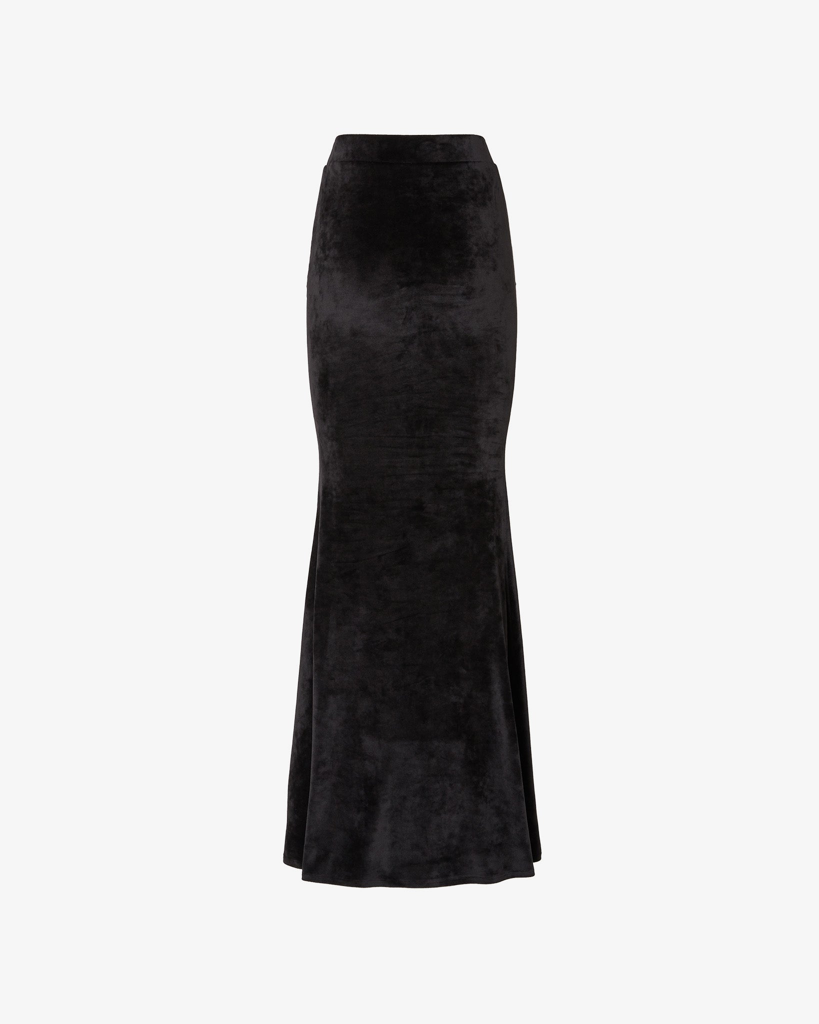 Velvet Long Skirt : Women Mini & Long Skirts Black | GCDS®