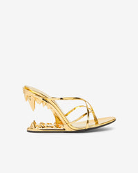 Morso heels: Women Shoes Gold | GCDS