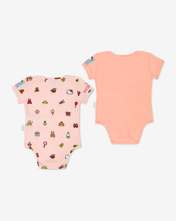 Hello Kitty Two-Piece Baby Bodysuit Set: Girl Playsuits and Gift