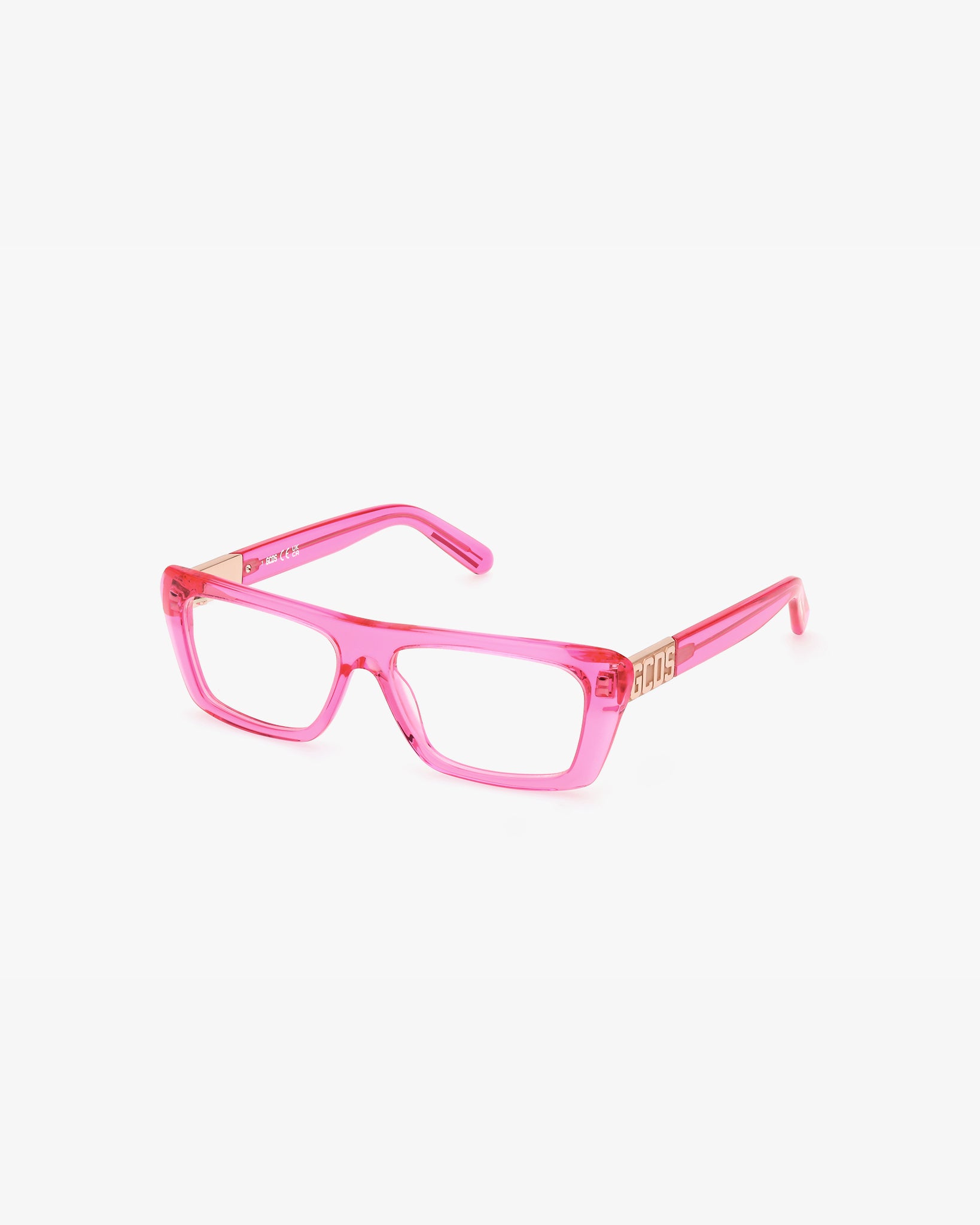 GD5018 Rectangular Eyeglasses: unisex Eyeglasses Pink | Gcds