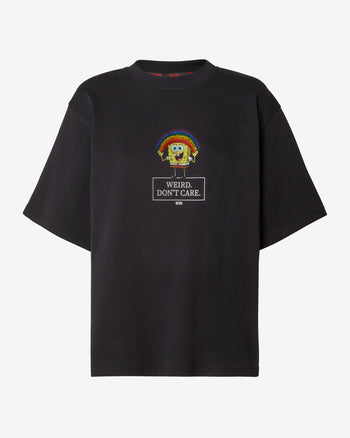 Spongebob Don'T Care T-shirt | Women T-shirts Black | GCDS Spring/Summer 2023