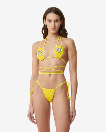 Spongebob Bikini : Women Swimwear Yellow