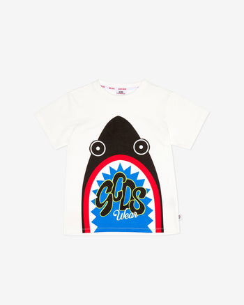 Junior Shark T-Shirt: Boy T-shirts Off White GCDS