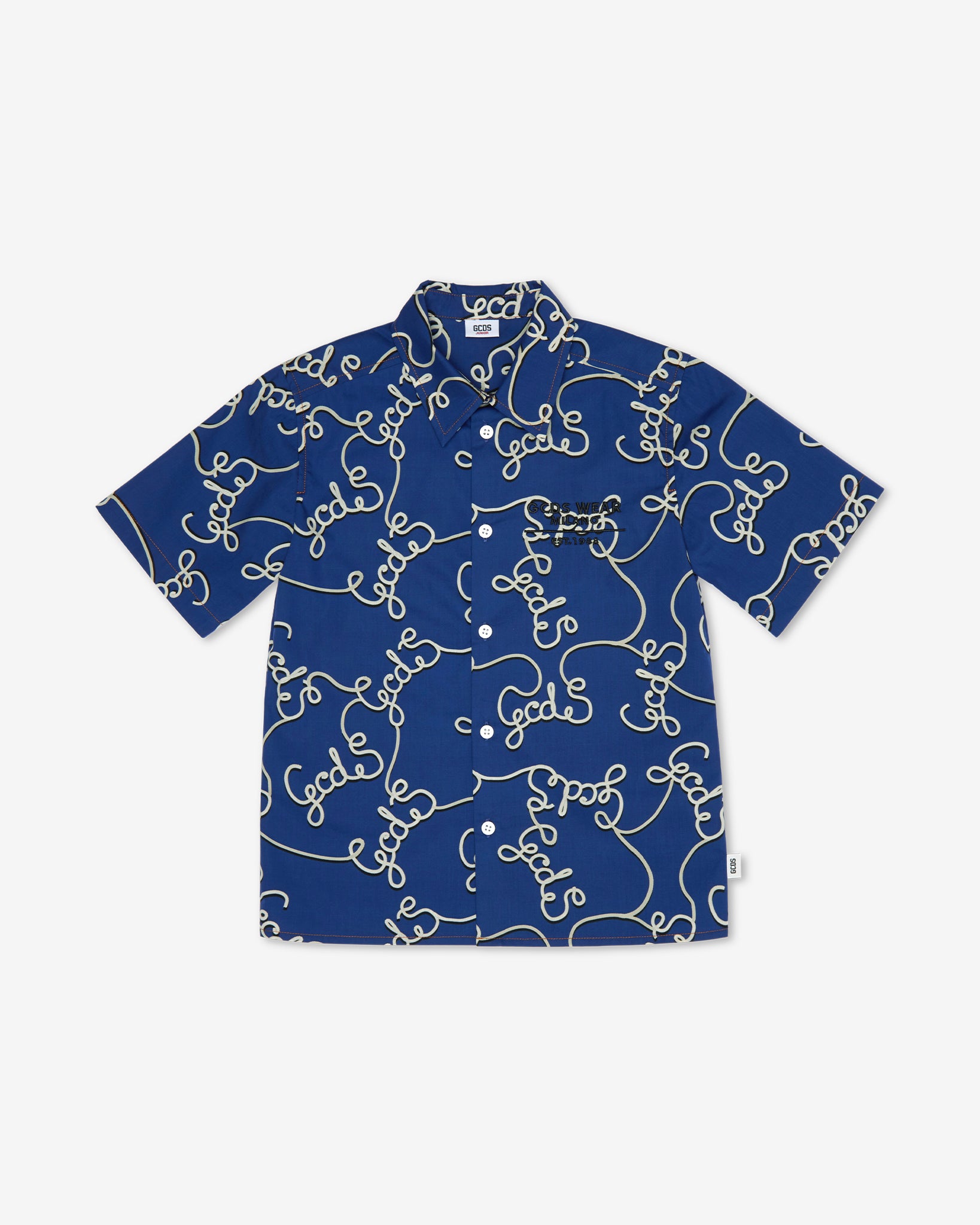 Junior Allover Gcds Cotton Shirt