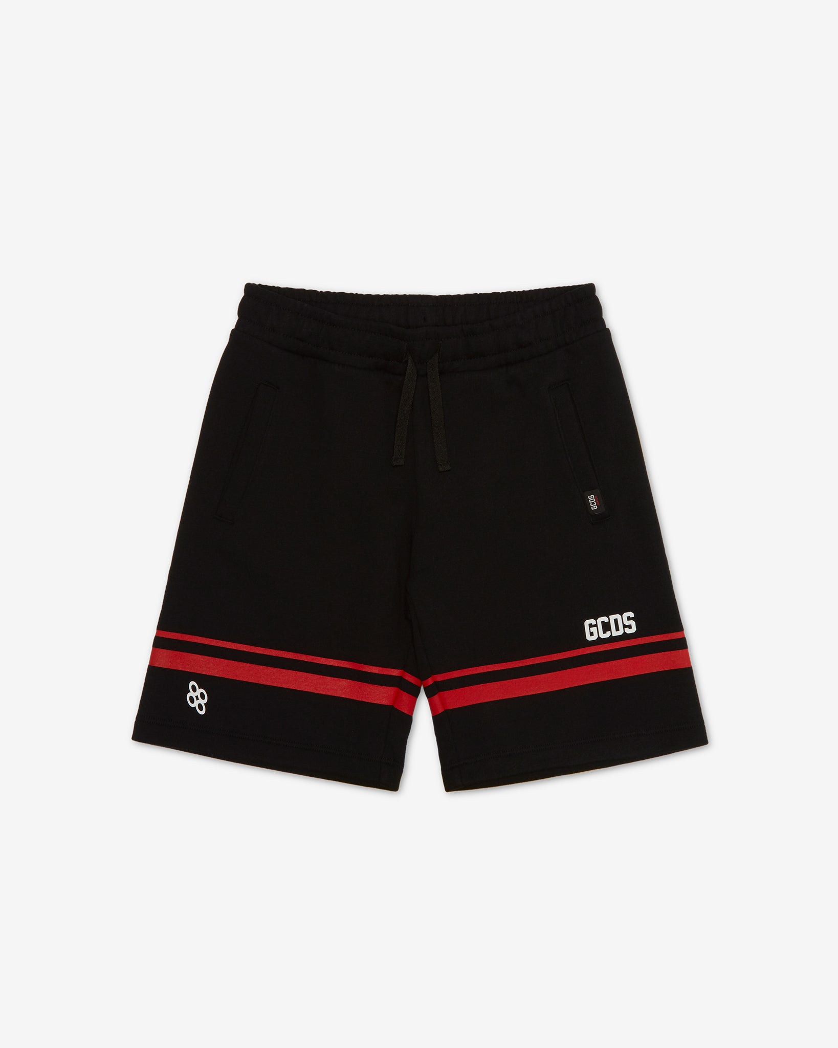 Junior Spongebob Italico Bermuda: Boy Trousers & Shorts Black | GCDS