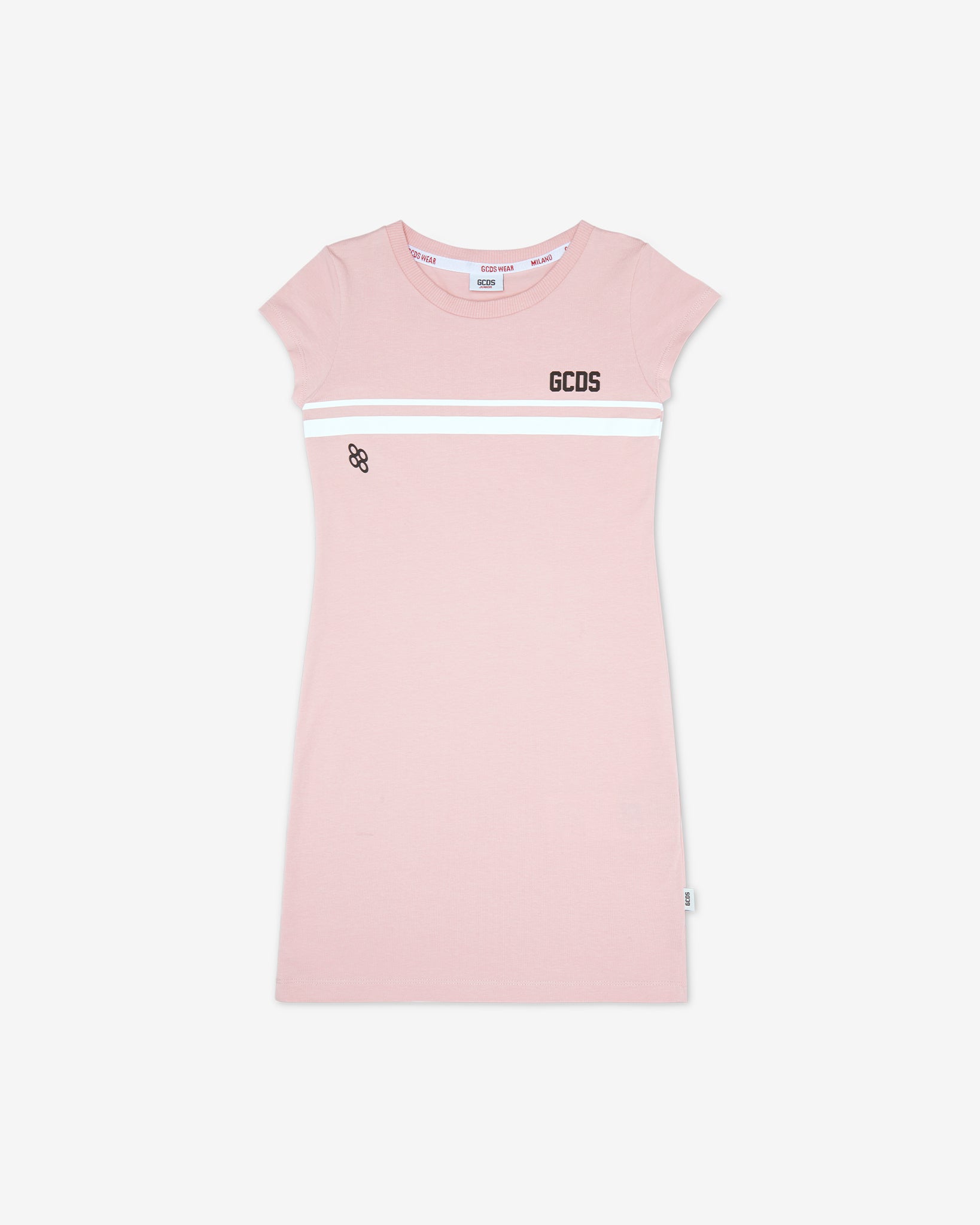 Alumix-dz?, Gcds logo print T-shirt dress