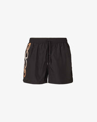 P Logo Reflective Swim Shorts