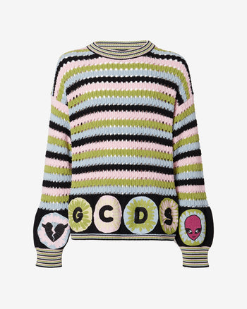 Multicolor Monogram Jacquard Pullover - Ready to Wear