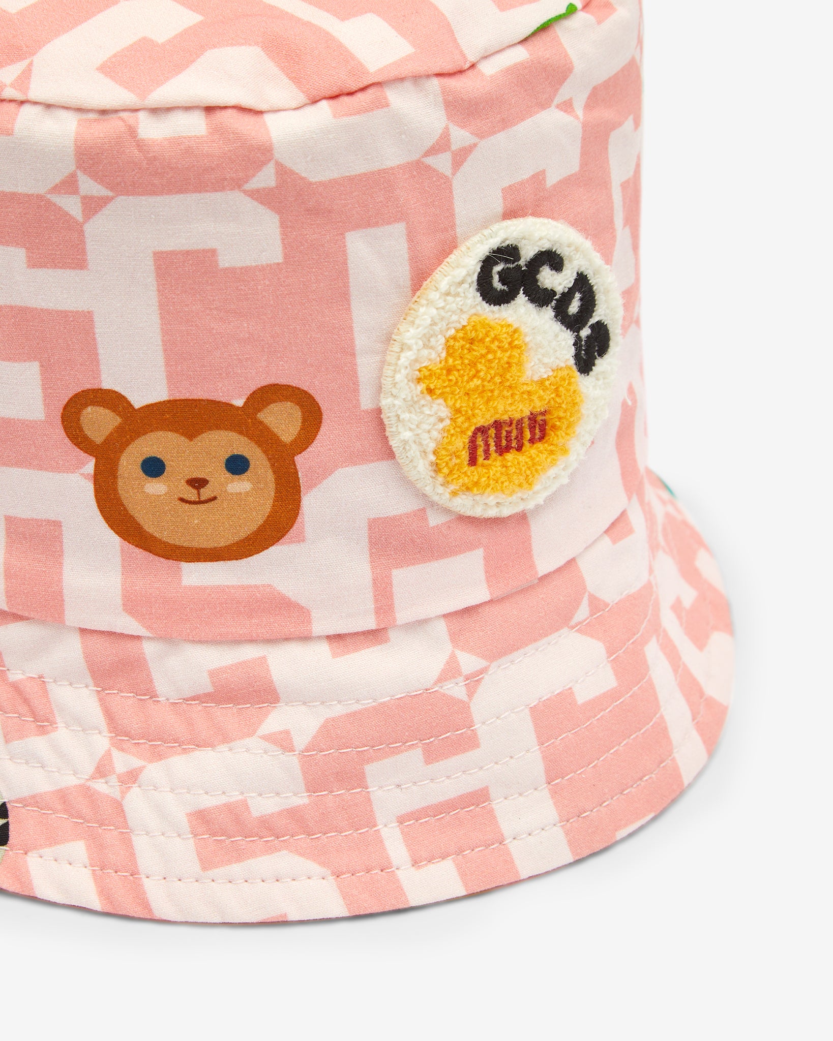 Shop GB Monogram Bucket Hat Gold Collection | Gresham Blake