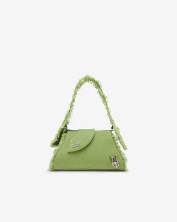 Comma Denim Small Bag | Women Bags Lime | GCDS Spring/Summer 2023