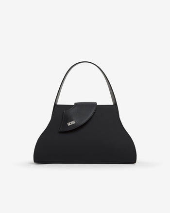 Comma Card Holder : Unisex Small Leather Goods Black