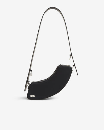 Comma Medium Shoulder Bag | Unisex Bags Black | GCDS Spring/Summer 2023