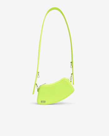Comma Small Crossbody Bag | Unisex Bags Yellow fluo | GCDS Spring/Summer 2023