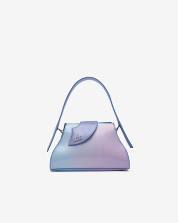Comma Holographic Small Bag | Women Bags Silver/Lilac | GCDS Spring/Summer 2023