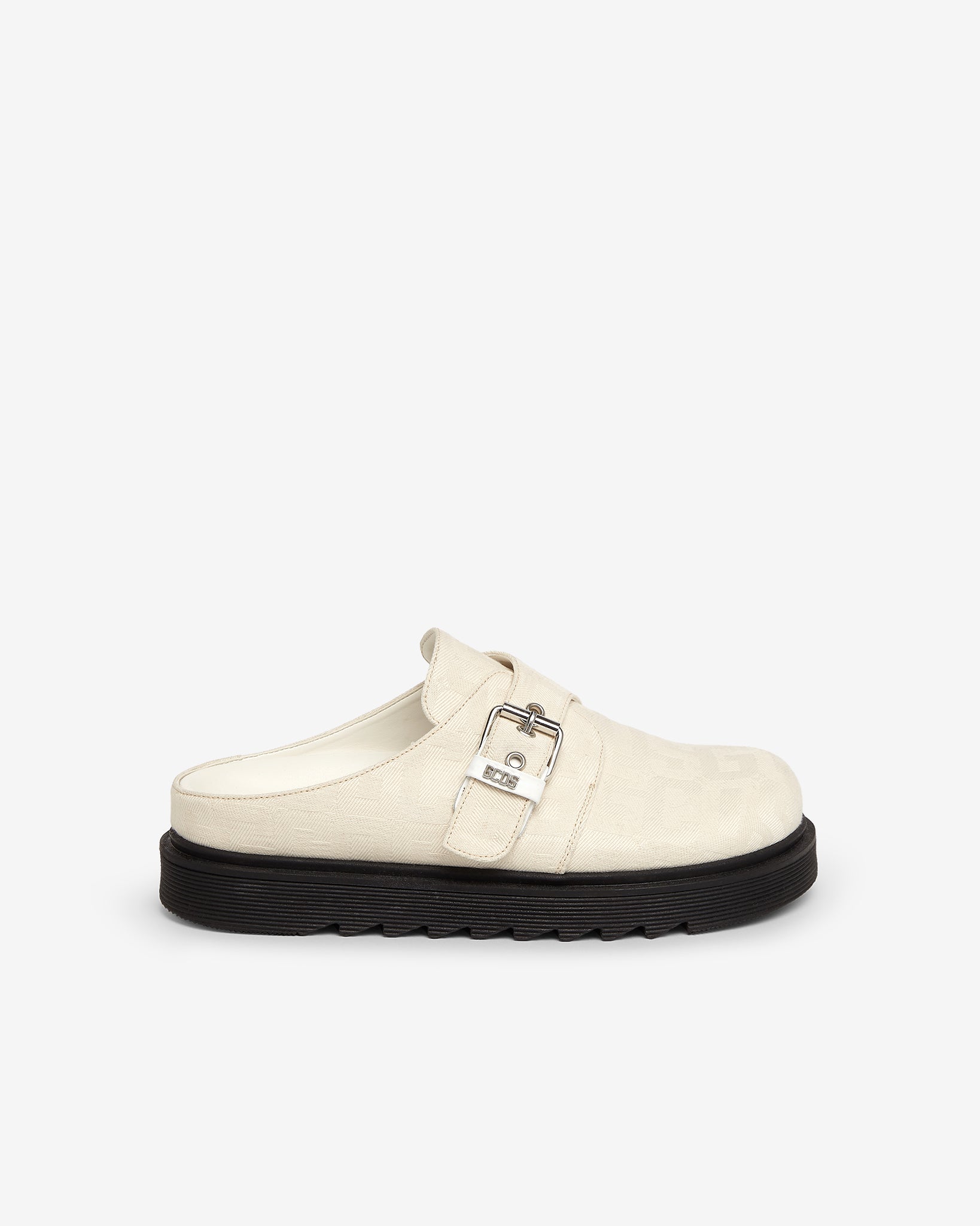 Jacquard Gcds Monogram Mules : Unisex Shoes Off White | GCDS