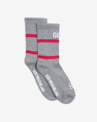 Gcds 88 Logo Socks | Unisex Socks Grey | GCDS Spring/Summer 2023
