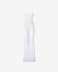 See Through Gown | Women Dress White | GCDS Spring/Summer 2023