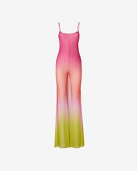 Degradé Gown | Women Dress Fuchsia | GCDS Spring/Summer 2023
