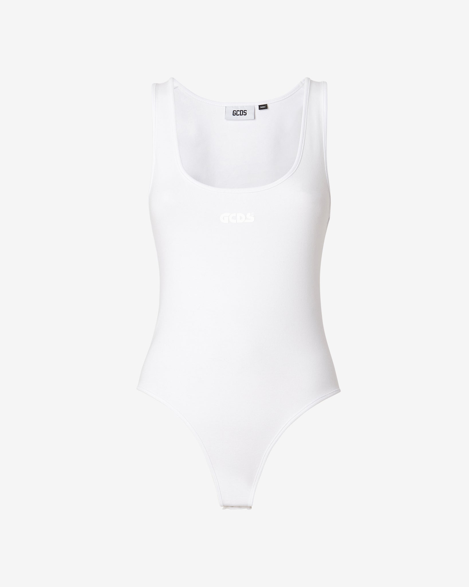 Gcds Couture halterneck swimsuit - White