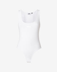 Jersey Bodysuit | Women Bodysuits White | GCDS Spring/Summer 2023