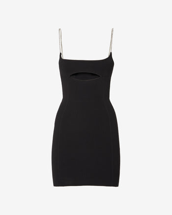 Gcds Bling Mini Dress | Women Dress Black | GCDS Spring/Summer 2023