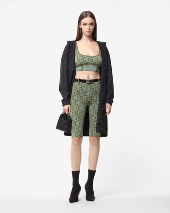 Matilda Gcds Monogram Trousers : Women Trousers Military Green