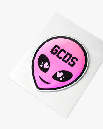 GCDS x Be@rbrick Stickers: Unisex Gadgets Multicolor