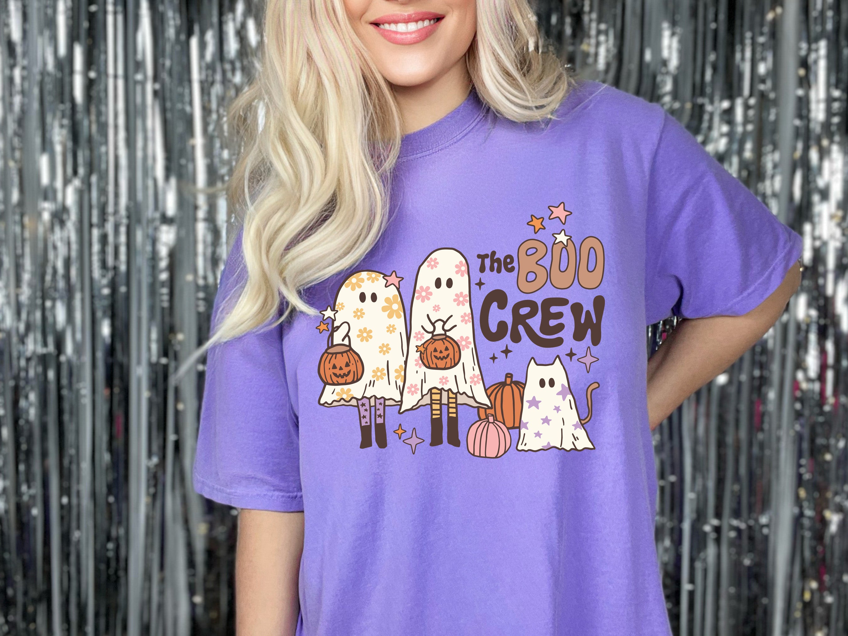 The Shirt Boo T Trendy Halloween Outpost Lifestyle Crew –