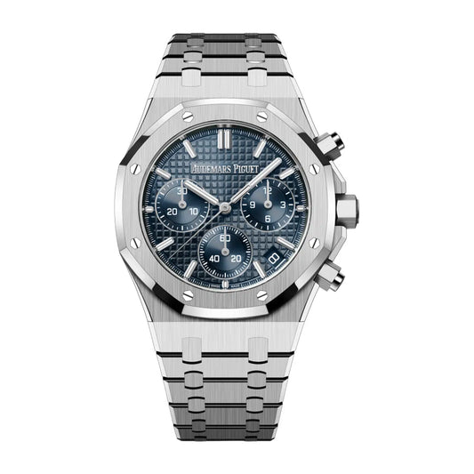 Audemars Piguet Royal Oak Chronograph Stainless Steel Blue Index 41mm