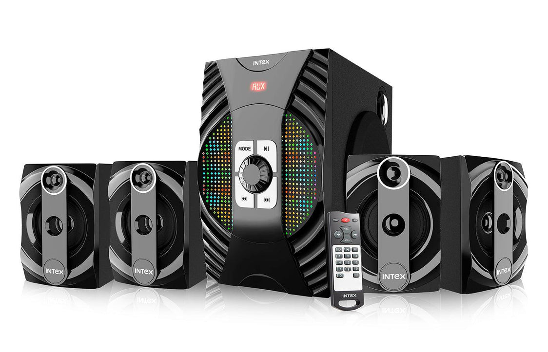 Intex Dazzle FMUB 4.1 CH 78W Multimedia Speaker