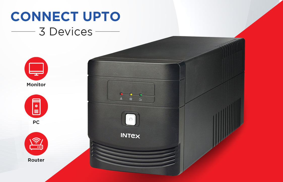 Intex Ups Gamma 1000 (UPS with 1000VA / 600W Capacity)