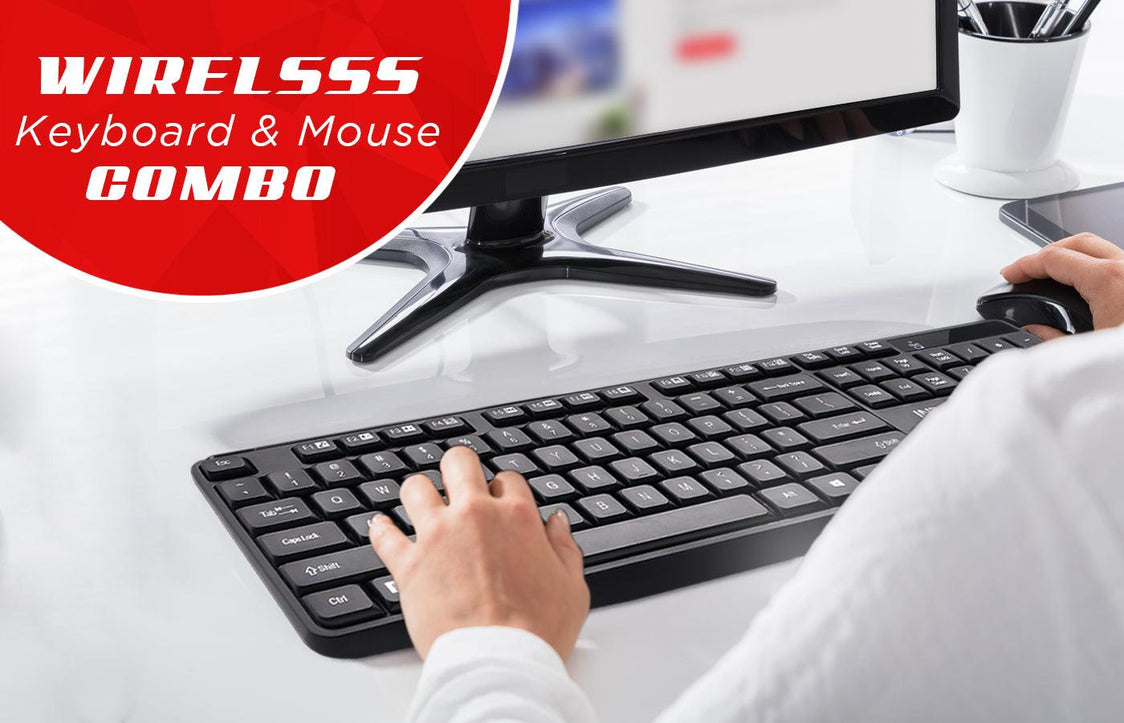 Intex Power IT-WLKBM01 Wireless Combo Mouse And Keyboard