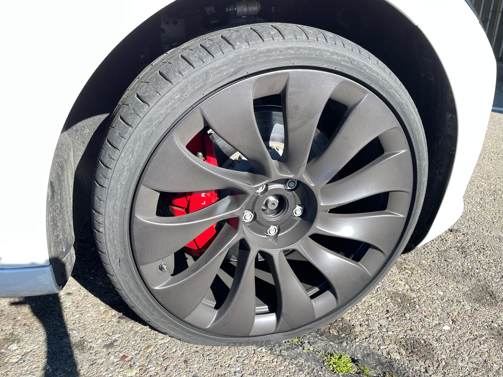 Tesla Model 3 Uberturbine - Flat Tire