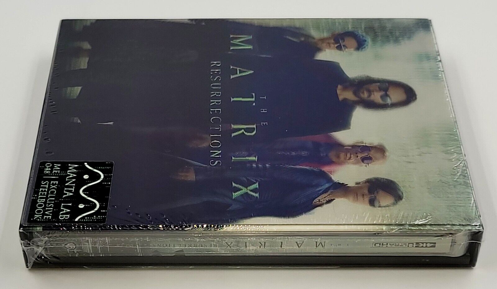 THE MATRIX RESURRECTIONS [4K UHD + 2D] Blu-ray STEELBOOK [MANTA