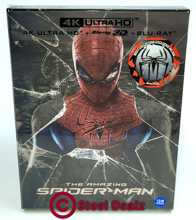 THE AMAZING SPIDER-MAN 2 [4K + 3D + 2D] Blu-ray STEELBOOK [THE WeET CO –  Infinite Steel Dealz