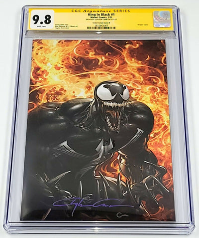 EXTREME CARNAGE ALPHA #1 [CLAYTON CRAIN VIRGIN VARIANT] CGC SS 9.8