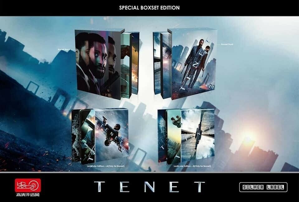 本命ギフト TENET スチールブック HDZeta ワンクリック 外国映画