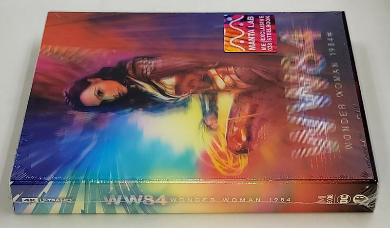 Wonder Woman 1984 4k Uhd 2d Blu Ray Steelbook Manta Lab Lenticul Infinite Steel Dealz