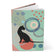 Retro Cat Hardcover Journal Matte