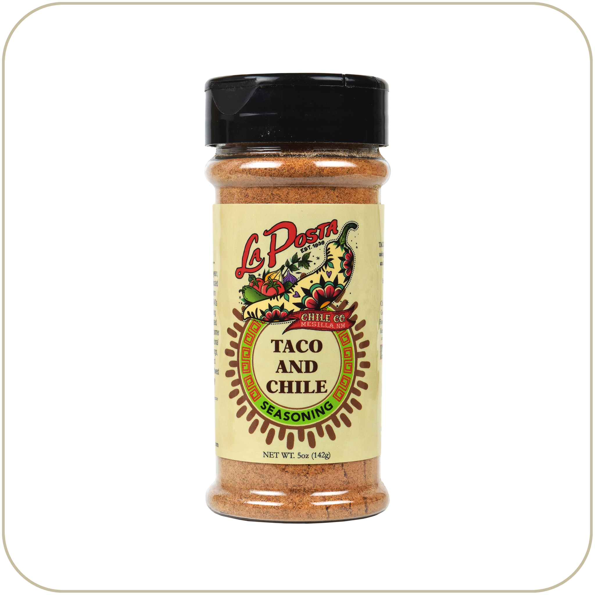 Taco And Chile Seasoning La Posta Chile Company 5966