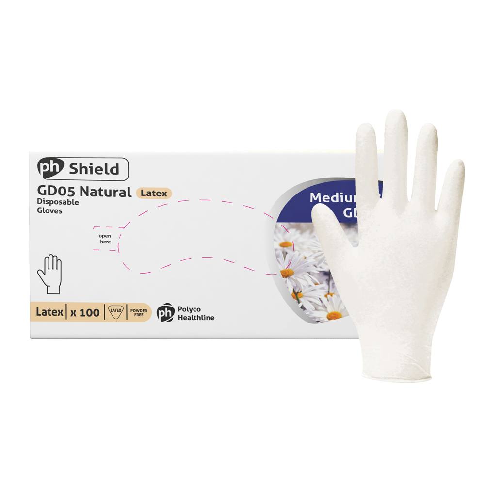 SHIELD GANTS JETABLES GD45 LATEX